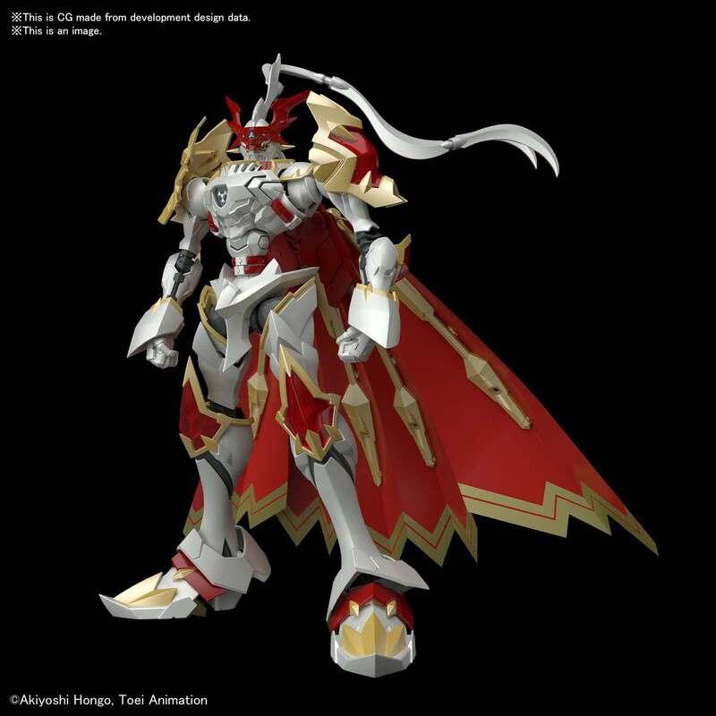 Figure Rise Amplified Dukemon / Gallantmon - Detaljerad Modellbyggsats - Robotto