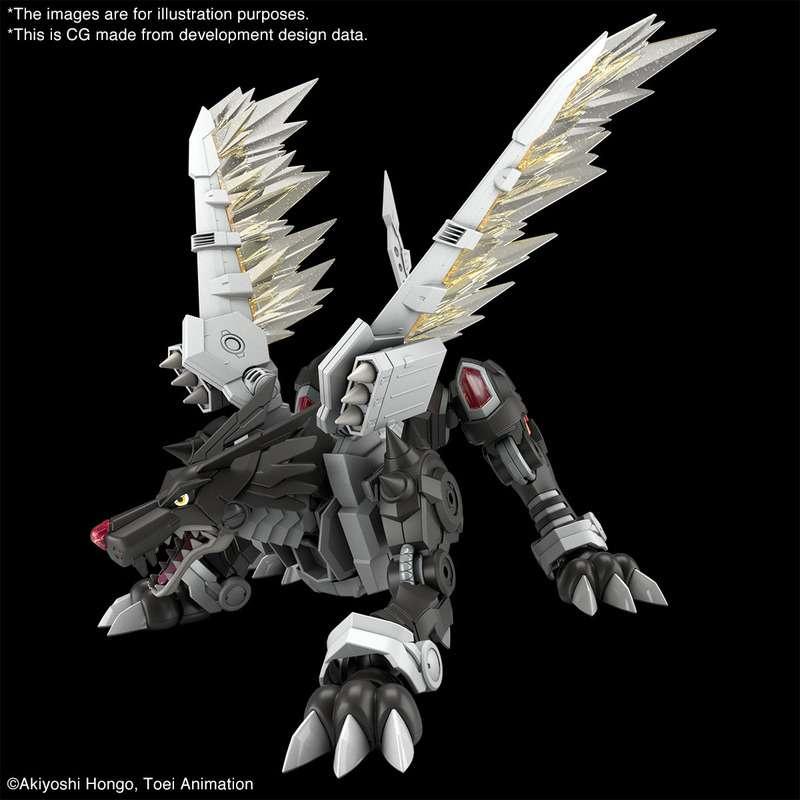 Figure Rise Ampl MetalGarurumon Black Version - En fantastisk samlarfigur - Robotto