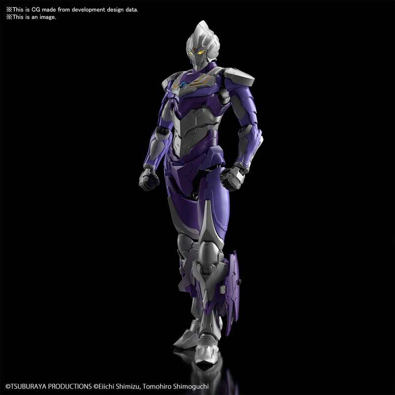 Figure Rise Ultraman Suit Tiga Sky Type - Detaljerad Modellbyggsats bandai model kit gunpla