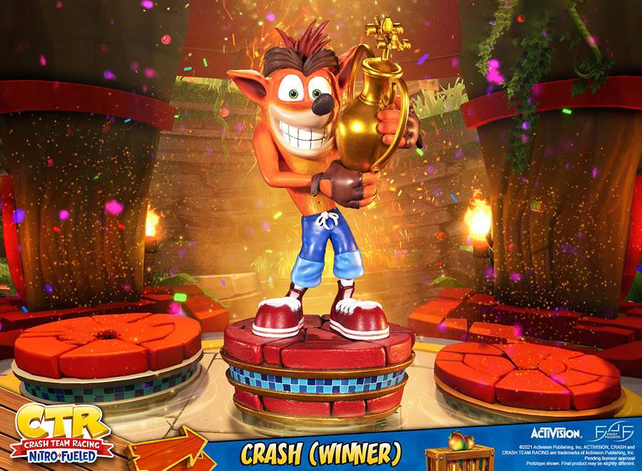 Crash Winner Statue - Crash Team Racing™ Nitro-Fueled first4figures