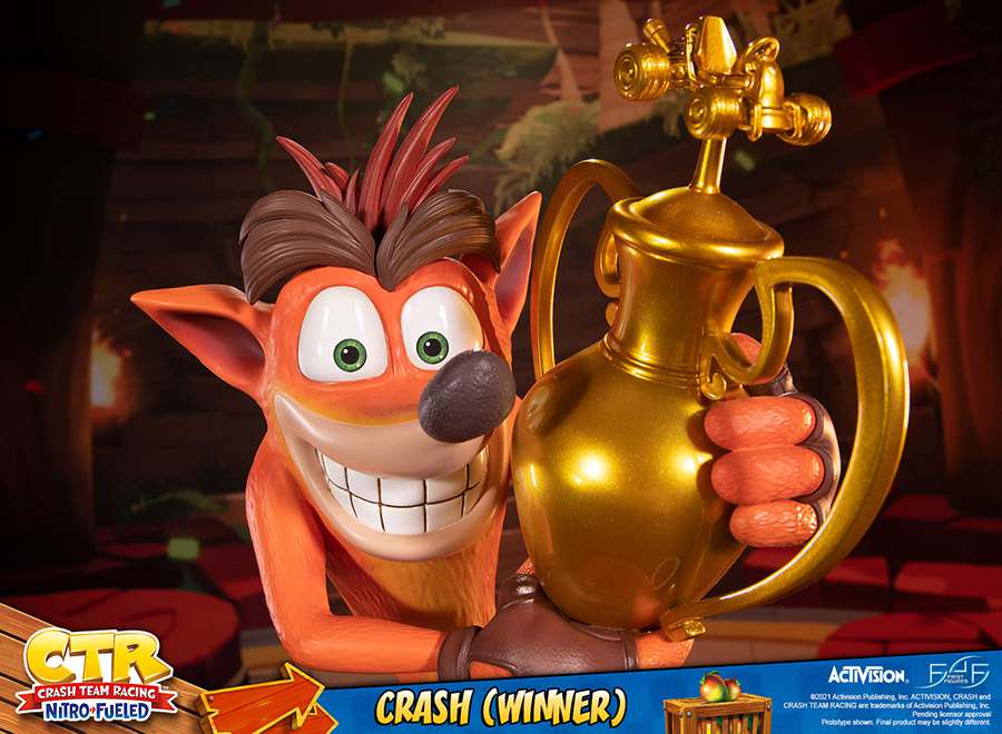 Crash Winner Statue - Crash Team Racing™ Nitro-Fueled first4figures