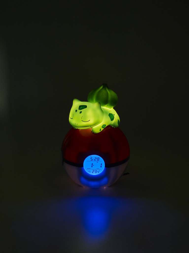 Bulbasaur Ljusterande FM Väckarklocka teknofun