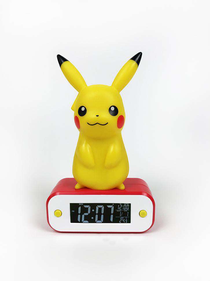 Pikachu LED-lampa Digital Väckarklocka teknofun