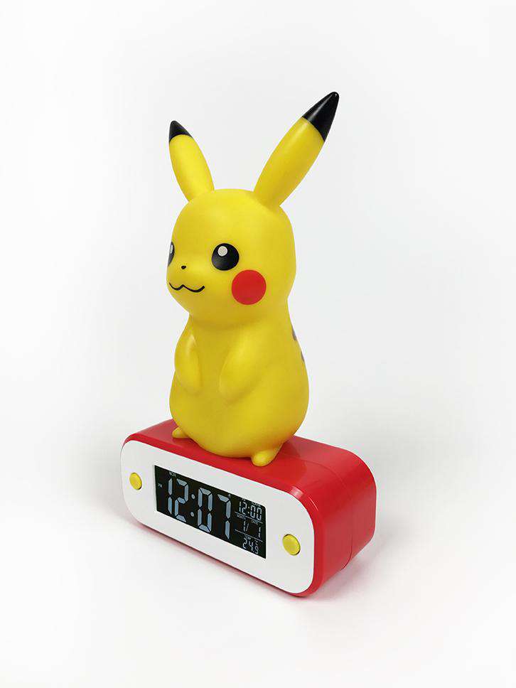 Pikachu LED-lampa Digital Väckarklocka teknofun