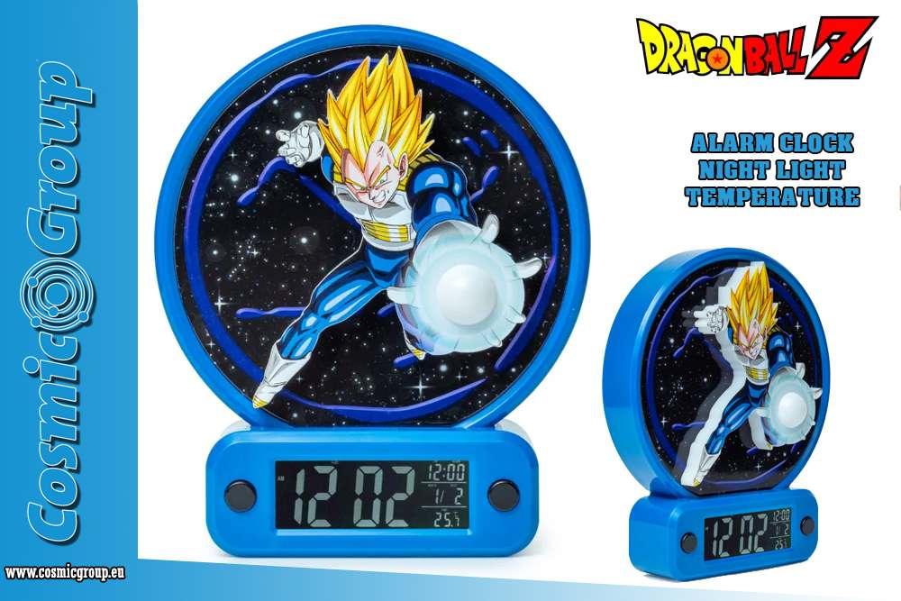 Dbz Vegeta Ljus Upp Alarmklocka - Robotto