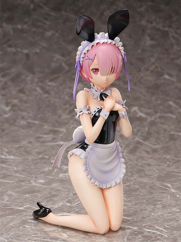 Re:ZERO Ram Bunny Girl Figur 1/4 Skala Bare Leg Ver freeing