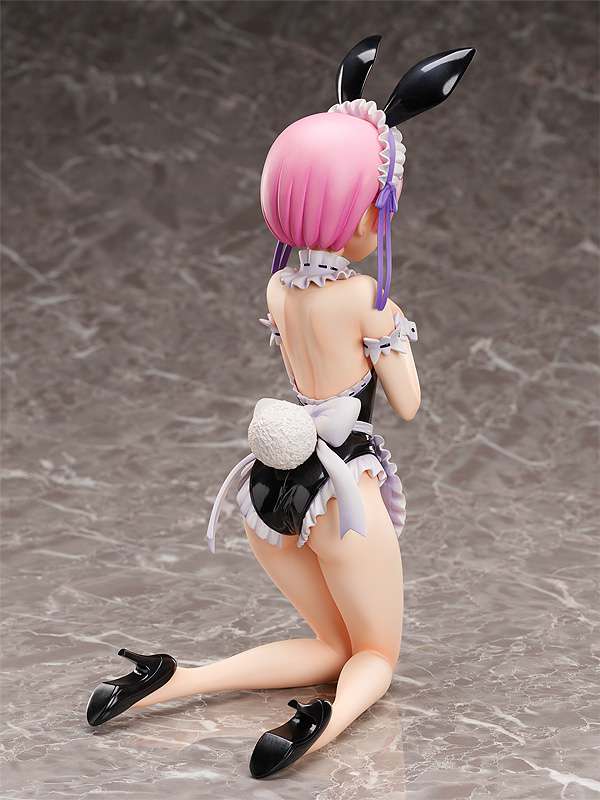 Re:ZERO Ram Bunny Girl Figur 1/4 Skala Bare Leg Ver freeing
