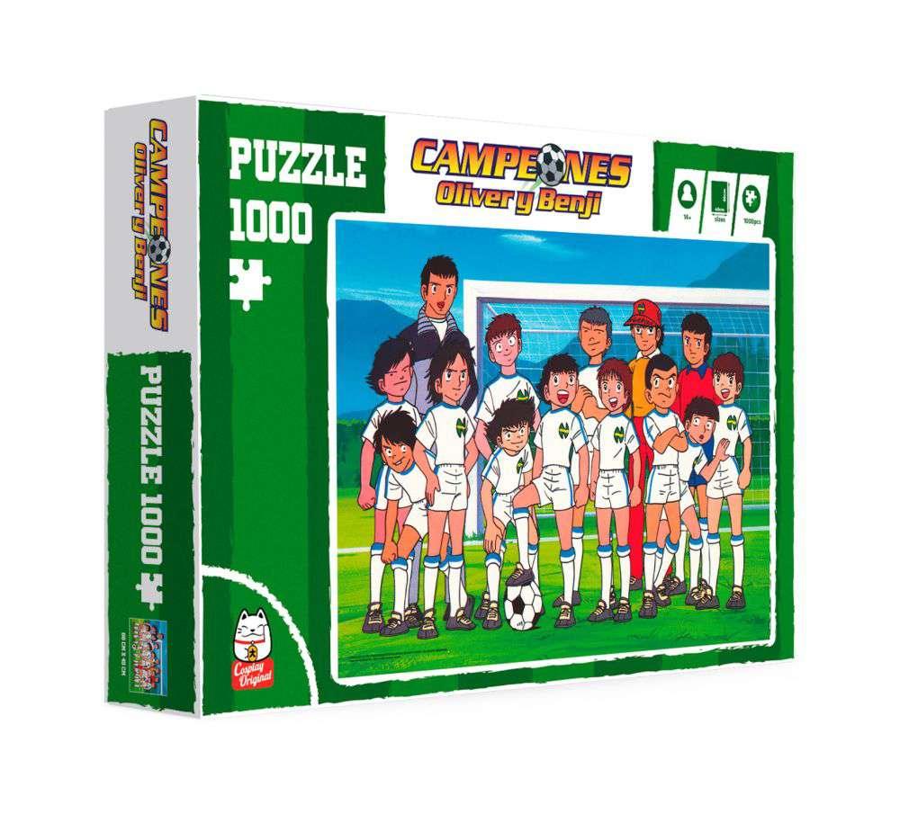 Captain Tsubasa Team Shot 1000pcs Pussel - Robotto