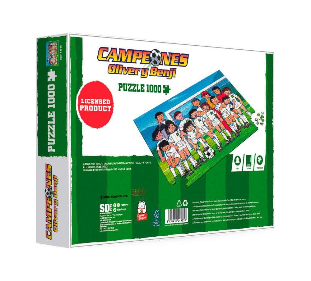 Captain Tsubasa Team Shot 1000pcs Pussel - Robotto
