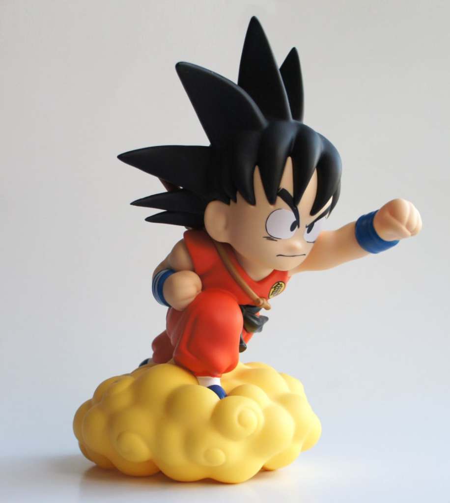 Dragon Ball Son Goku på Nimbus Bank Ny