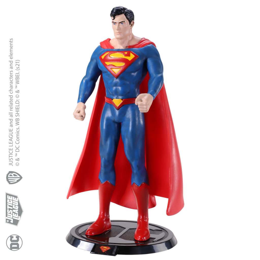 DC Comics Superman Bendyfig - Helt Poserbar Figur noble collections