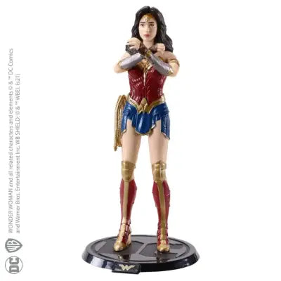 Dc Comics Wonder Woman Bendyfigur – Flexibel och Poserbar Samlarfigur