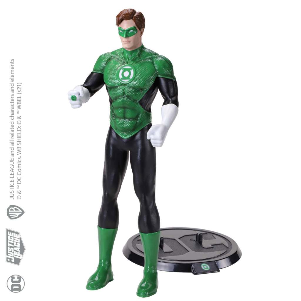 DC Comics Green Lantern Bendyfig - Flexibel och Samlarvänlig Figur noble collections