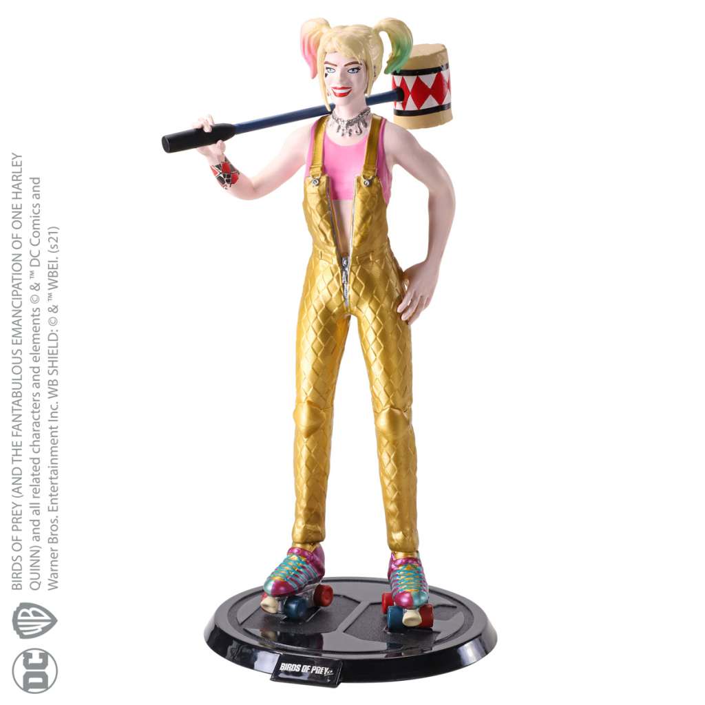 DC Comics Harley Quinn Bendyfig noble collections