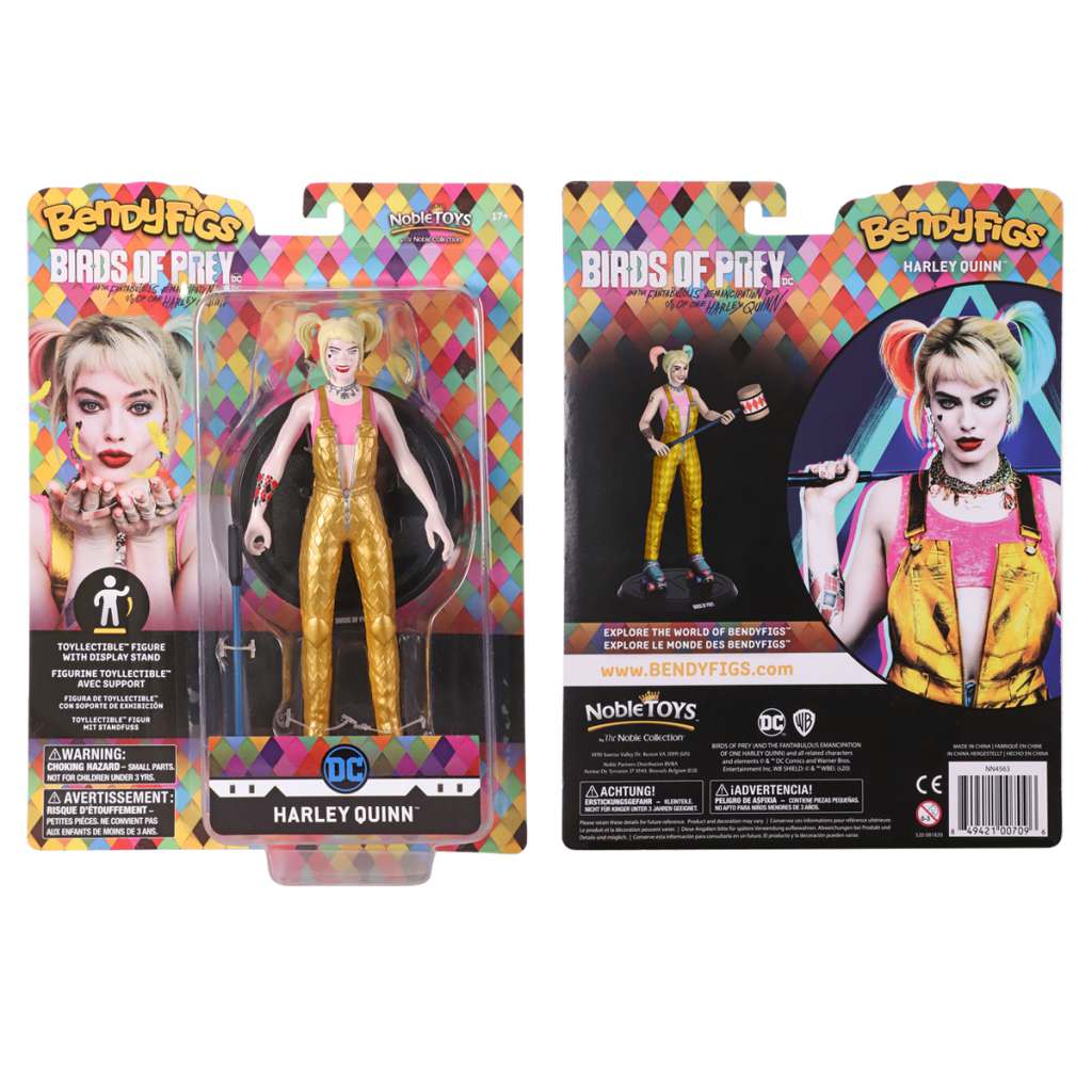 DC Comics Harley Quinn Bendyfig noble collections