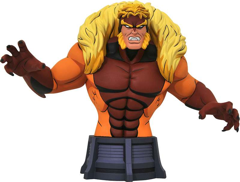 Marvel Animated X-Men Sabretooth Bust diamond select