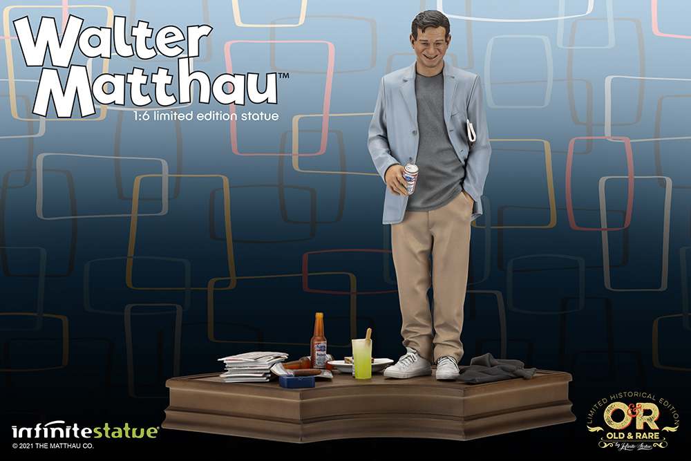 Walter Matthau Old & Rare 1/6 Resin Statue infinite statue