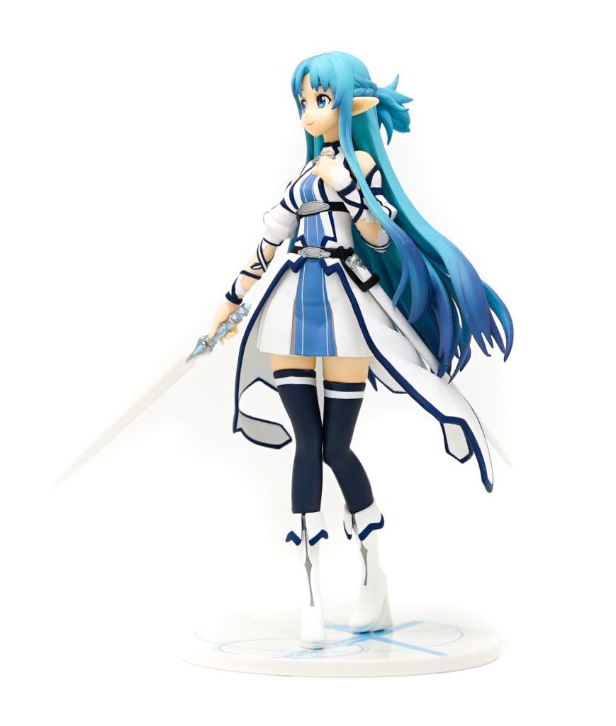 Sword Art Online Asuna Vit Klänning Staty banpresto