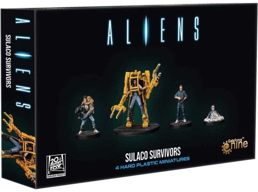 ALIENS Sulaco Survivors Miniature Set gf9-battlefront