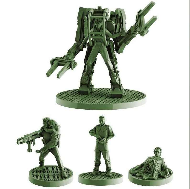 ALIENS Sulaco Survivors Miniature Set gf9-battlefront