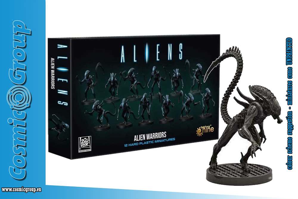 Aliens Alien Warriors Miniatures Set gf9-battlefront