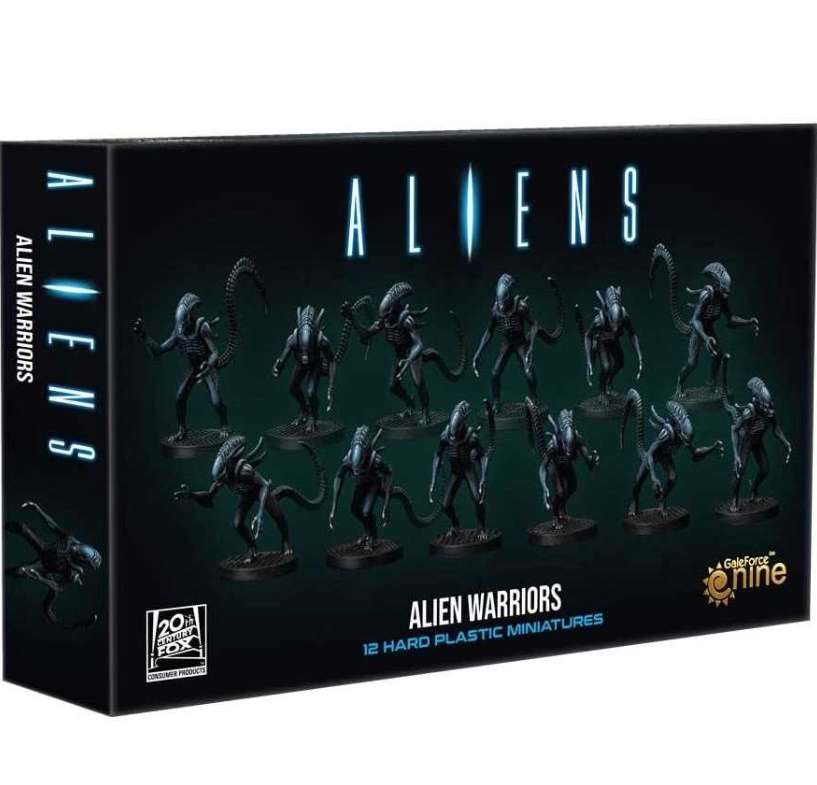 Aliens Alien Warriors Miniatures Set gf9-battlefront