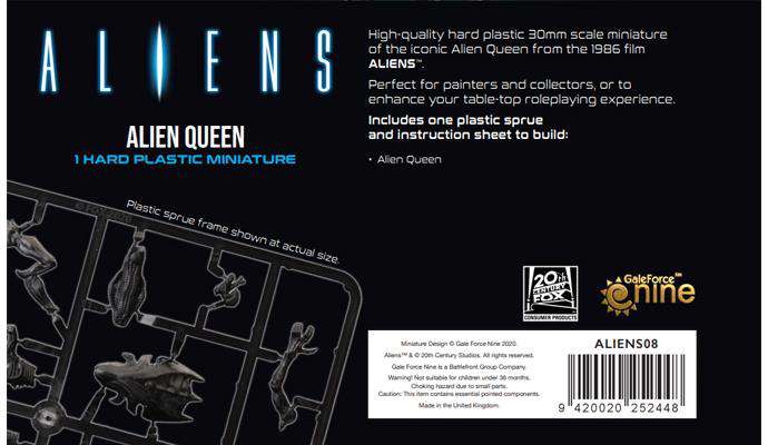 Aliens Alien Queen Miniature 30mm gf9-battlefront