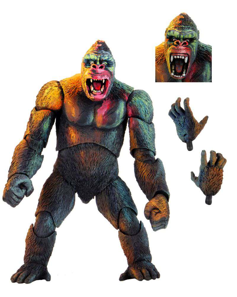 King Kong Ultimate Kong Illustrerad Actionfigur neca