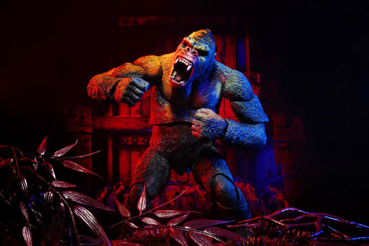 King Kong Ultimate Kong Illustrerad Actionfigur neca