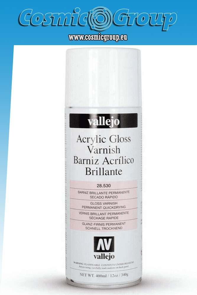 Vallejo Gloss Varnish Spray 28530 - Högkvalitativ Klarlack - Robotto