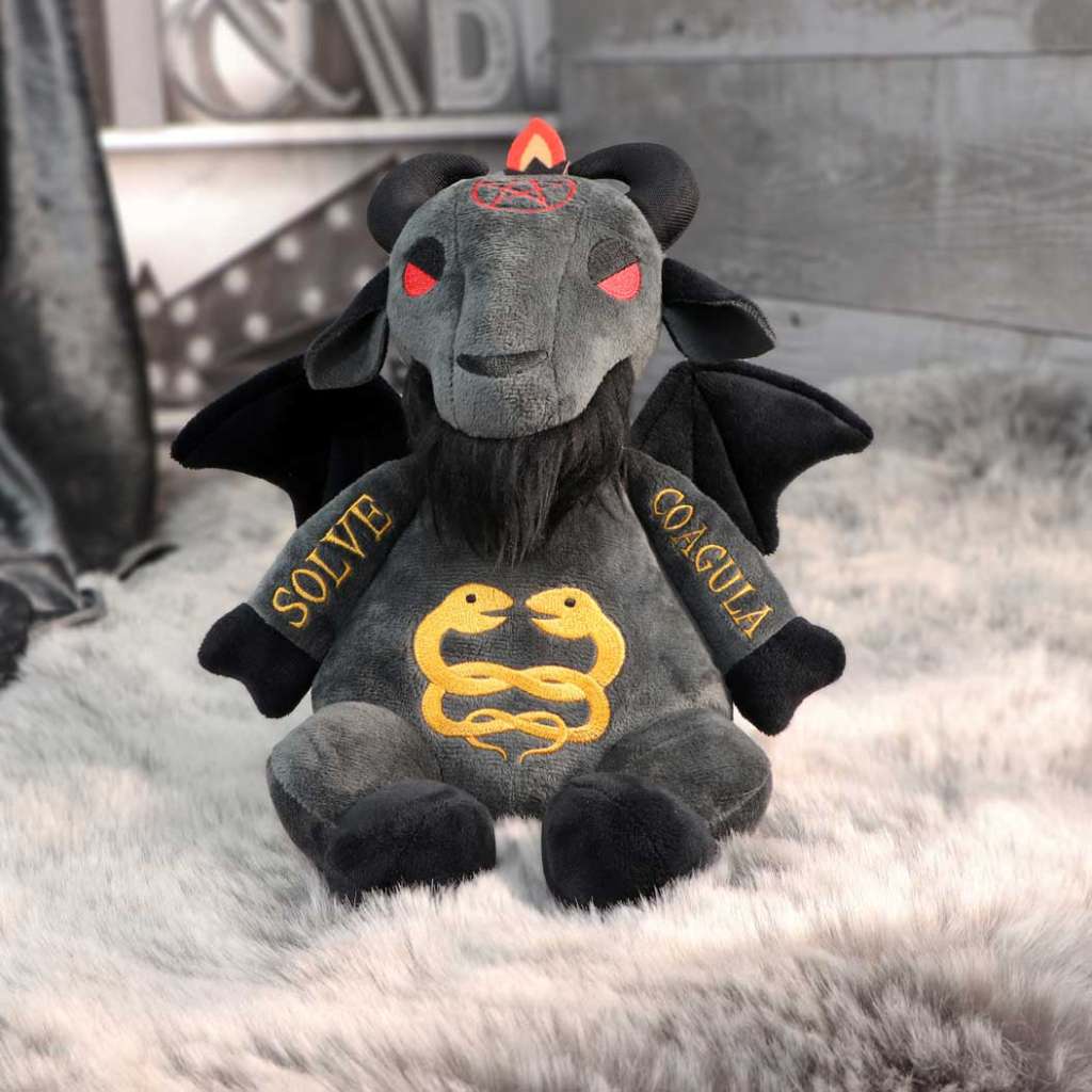 Baphomet Plush 22cm - Mjuk och Mysig Kudde nemesis now