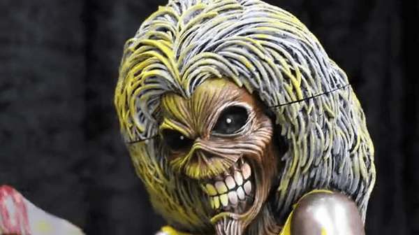 Iron Maiden Killers Bust Box – Samlarobjekt för Fans nemesis now