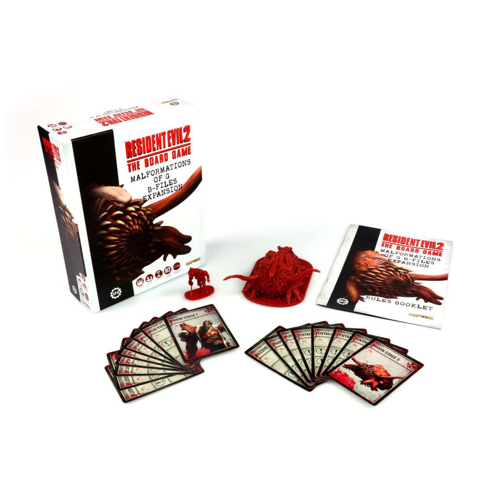 RESIDENT EVIL 2 THE BOARD GAME: Malformations of G B-Files Expansion steamforged games