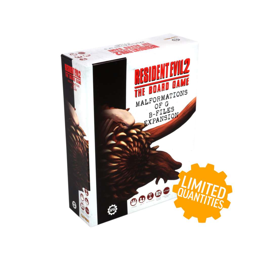 RESIDENT EVIL 2 THE BOARD GAME: Malformations of G B-Files Expansion steamforged games