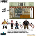 5 Points Popeye Box Set - Deluxe Figurer och Lekset mezco toys
