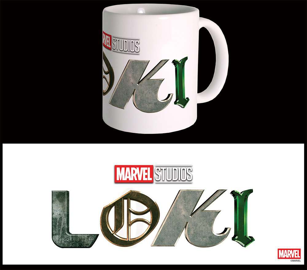 Loki Logo Mug - Officiell Marvel Disney+ Mugg semic