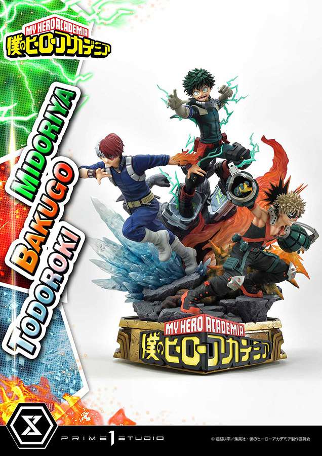 Mha Midoriya Bakugoto Doroki Statue prime 1