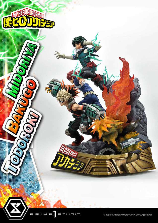 Mha Midoriya Bakugoto Doroki Statue prime 1