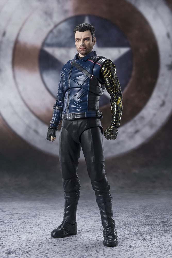Bucky Barnes - The Falcon and the Winter Soldier Figur bandai