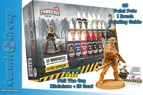 Zombicide 2nd ed. Målarset - Robotto