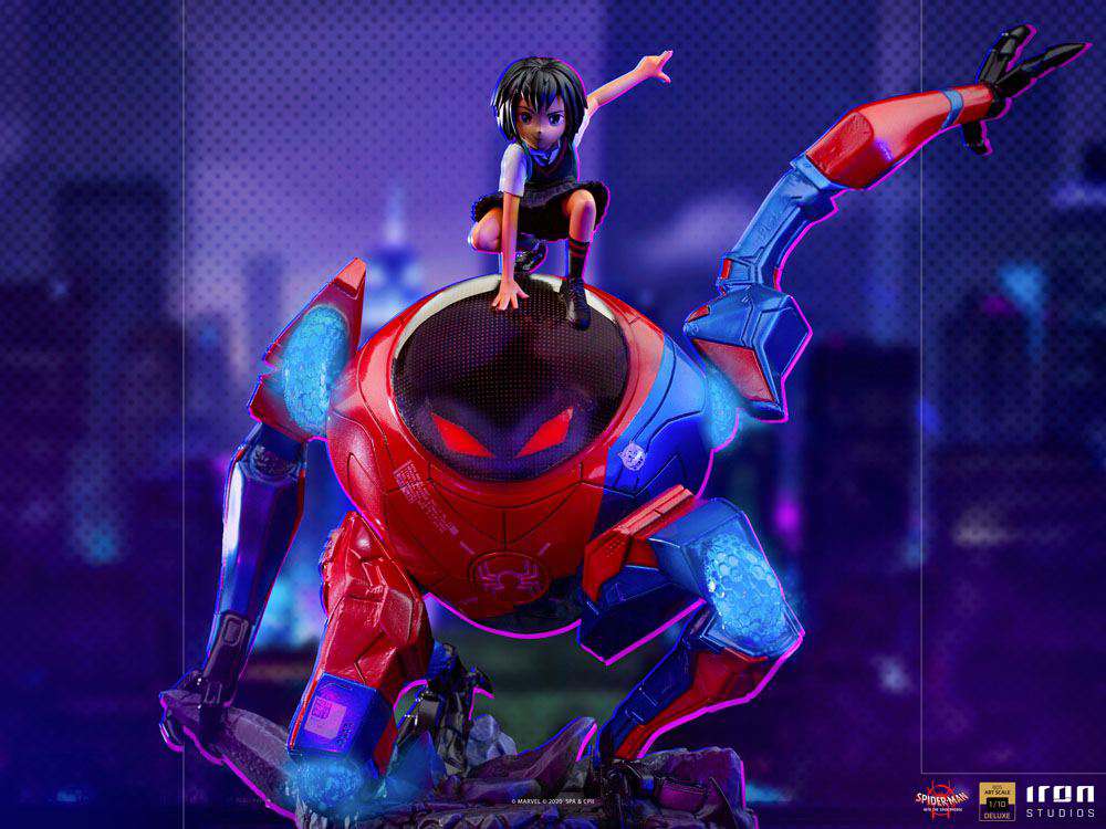 Spiderverse Peni Parker + SP//dr Staty iron studios