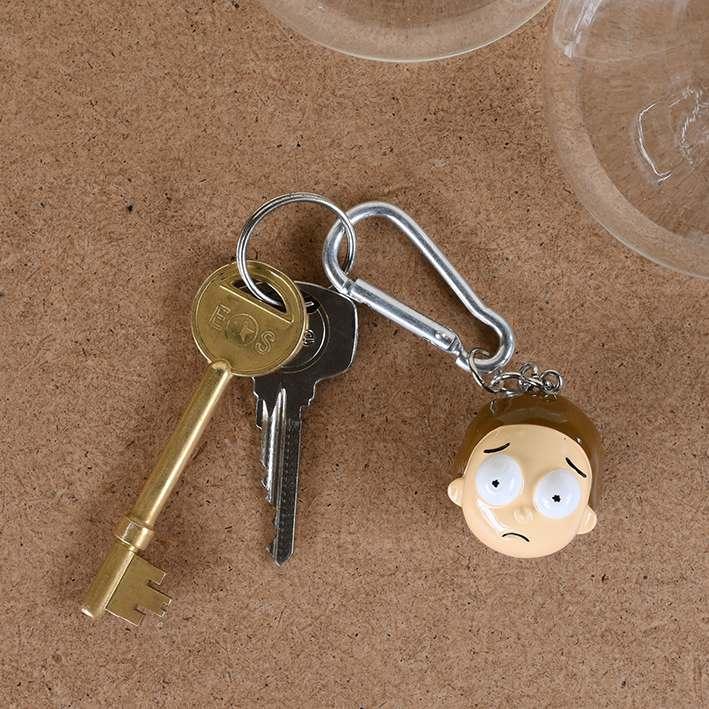 Rick and Morty Morty Resin 3D Nyckelring - Robotto