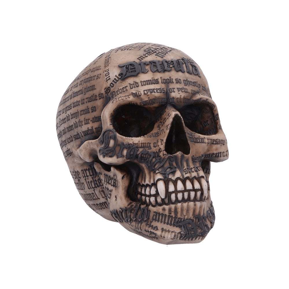Dracula Tale Skull – En skrämmande och unik dekoration nemesis now