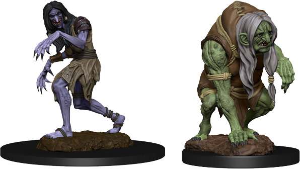 Pathfinder Annis Hag & Green Hag Miniaturer wizkids