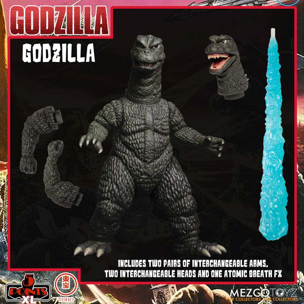 5 Points XL Godzilla Destroy All Monsters S.1 mezco toys