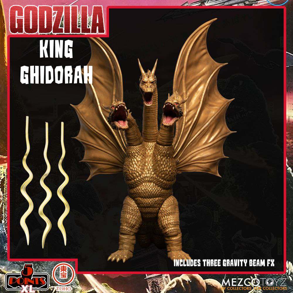 5 Points XL Godzilla Destroy Monsters S.2 mezco toys