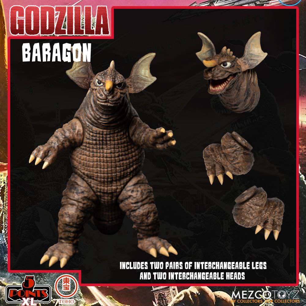 5 Points XL Godzilla Destroy Monsters S.2 mezco toys