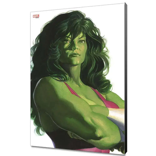 ALEX ROSS SHE HULK WOOD PANEL - bild 1