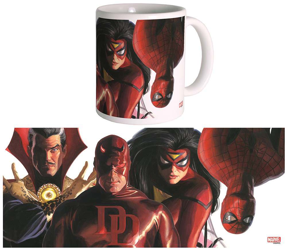 Alex Ross Marvel Knights Mug - Kaffe- och Te-älskare semic