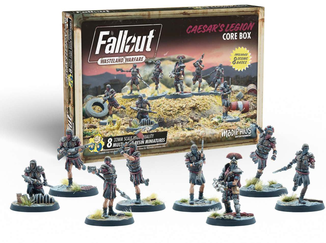 FWW New Vegas Caesars Legion Core Box – Strategiskt Brädspel modiphius